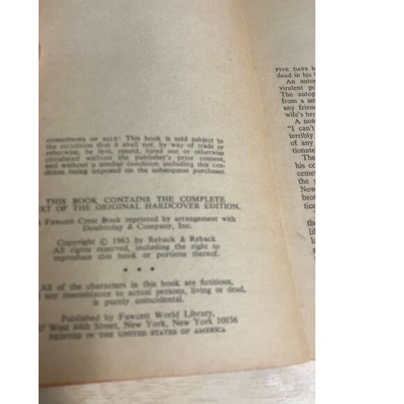 Vintage Gothic Novels, Lot of 4, Blackstock, McRae, Caldwell, Hale, Horror, VTG - Picture 6 of 12